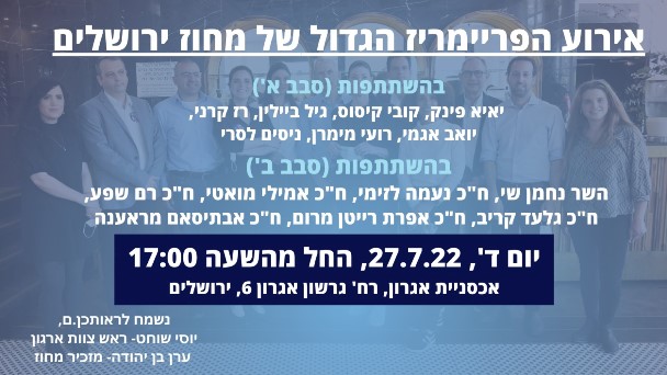 מחוז ירושלים של מפלגת העבודה